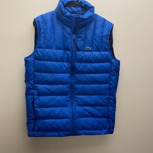 Lacoste lightweight down puffer vest